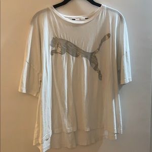 Short sleeve Slouchy Puma t shirt